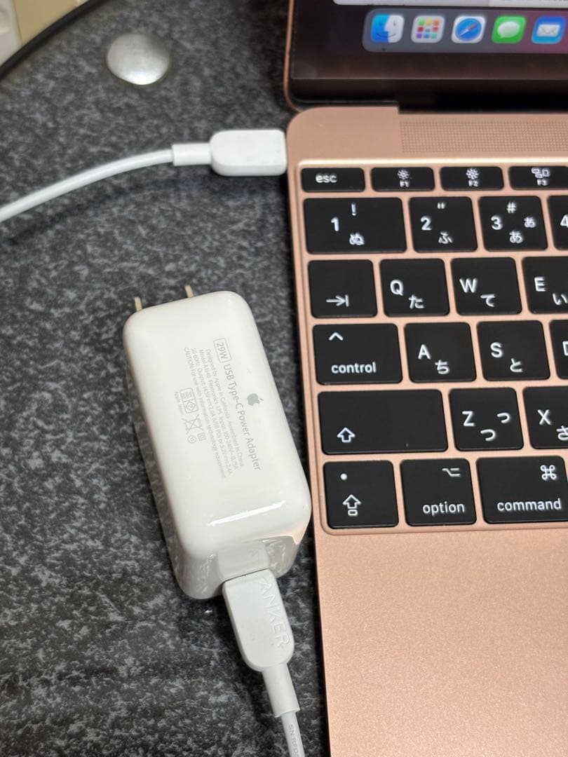 MacBook 12インチ 2017 ゴールド ※ジャンク扱い