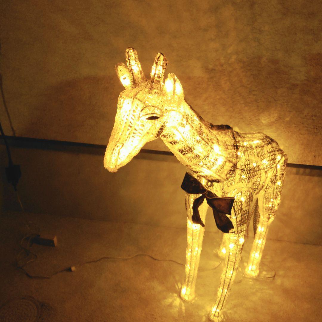 イルミネーション キリン LED オーナメント オブジェ 照明