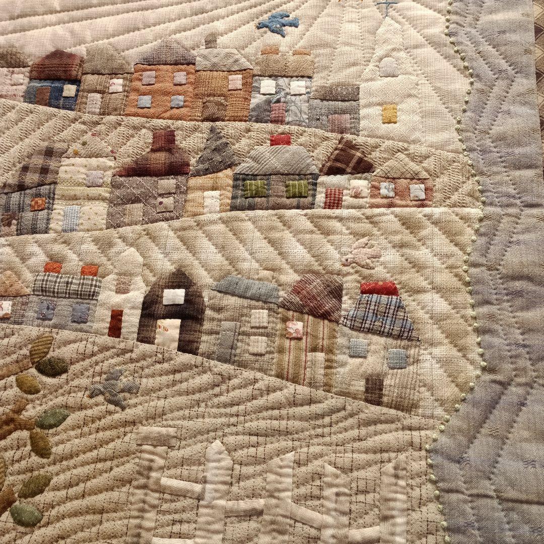♪パッチワークキルト・タペストリー♪　ハンドメイド