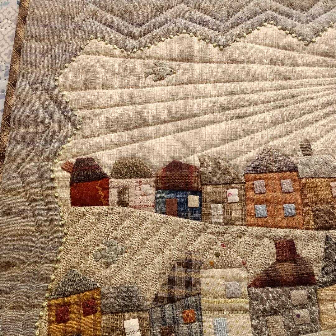 ♪パッチワークキルト・タペストリー♪　ハンドメイド