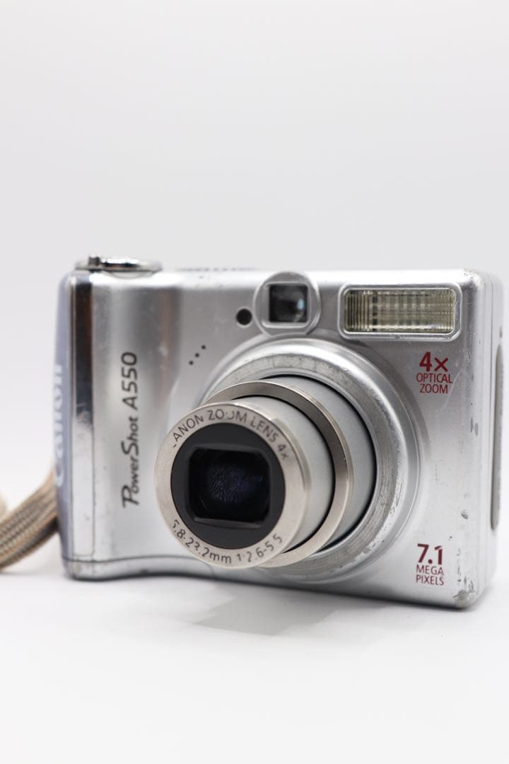✨動作確認済み！✨Canon PowerShot A550単3電池で使えます！