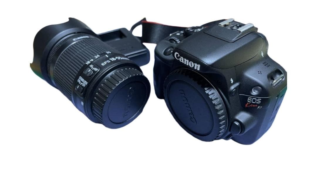 シャッター数6709回 Canon EOS Kiss X7 美品 レンズ キット