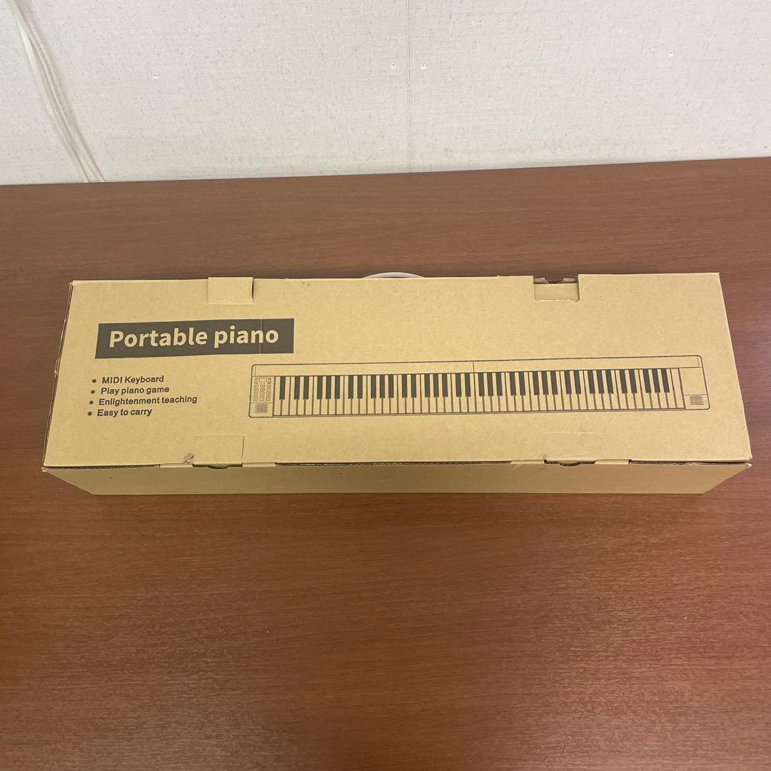 ❶Longeye 電子ピアノ 88鍵盤 折り畳み式 キーボード