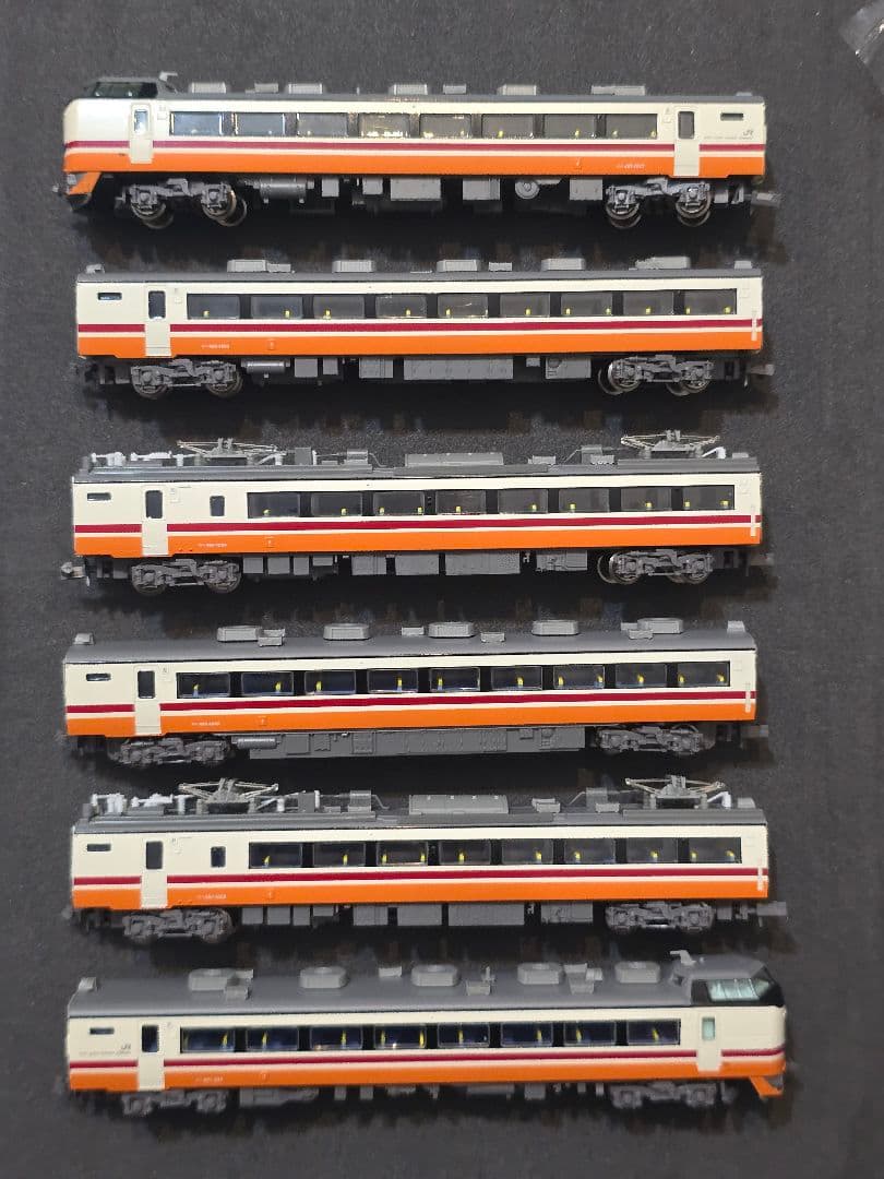 Nゲージ 485系 あいづ用リニューアル編成