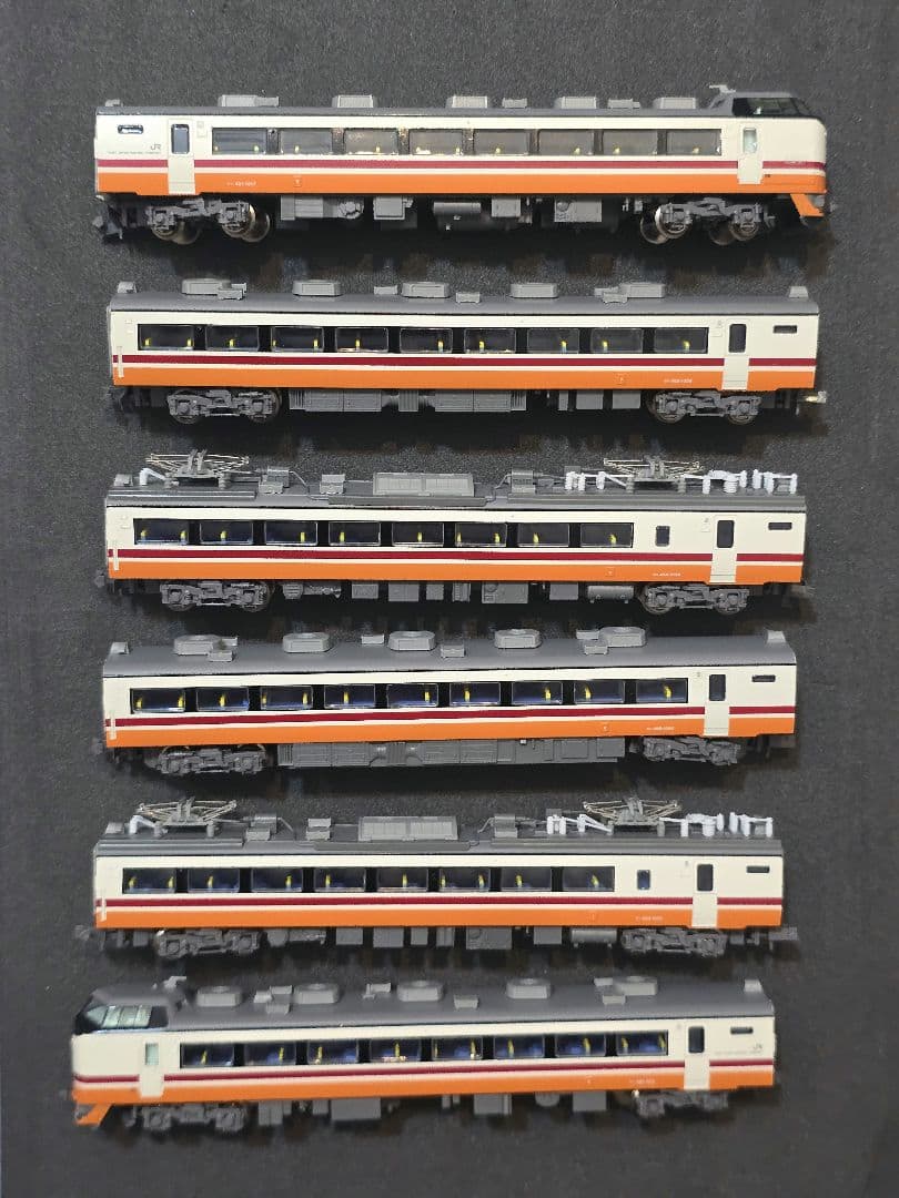 Nゲージ 485系 あいづ用リニューアル編成