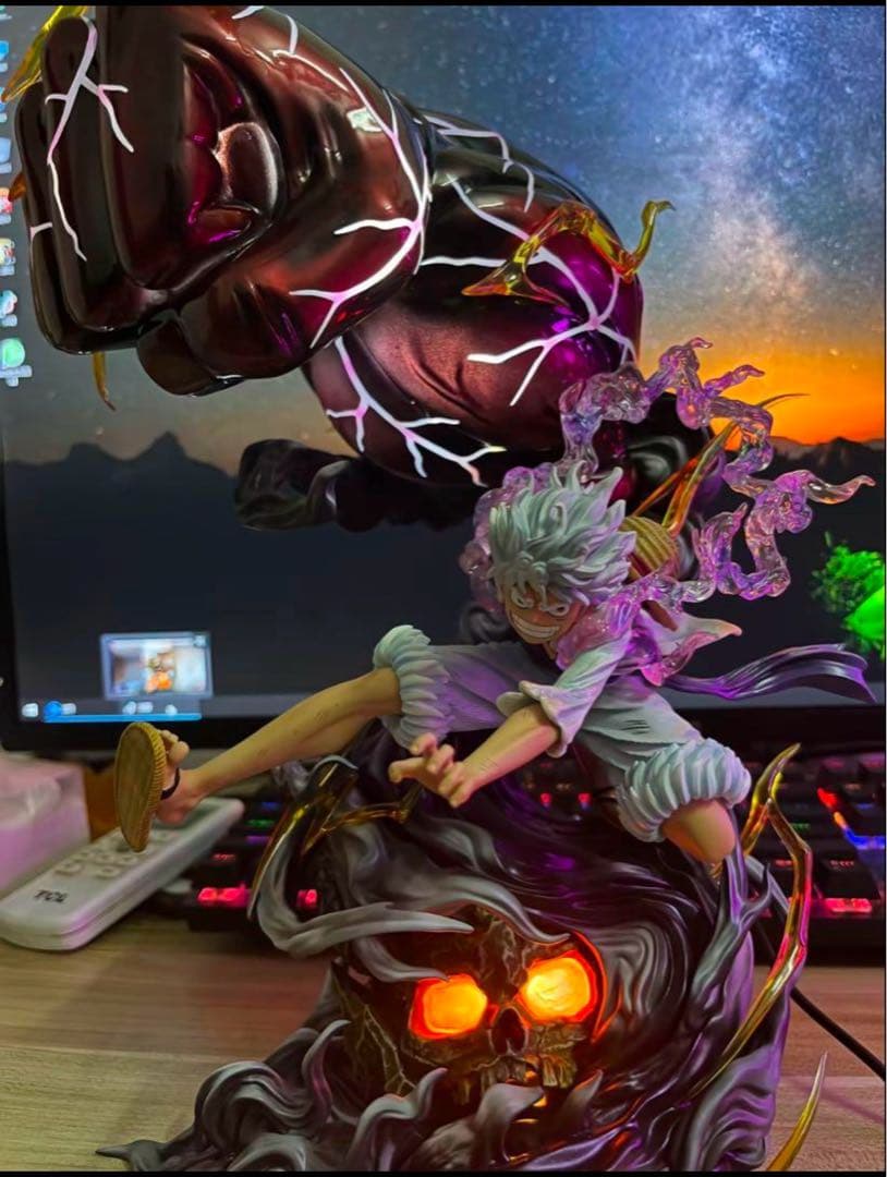 ワンピース ギア5 ニカ ルフィ【赤】 ガレージキット フィギュア