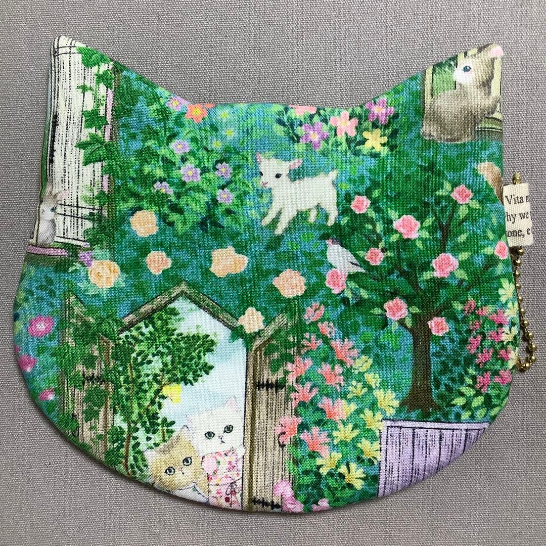 ユキエモン　yukiemon ハンドメイド　ファスナーポーチ　ポシェット　マルチ