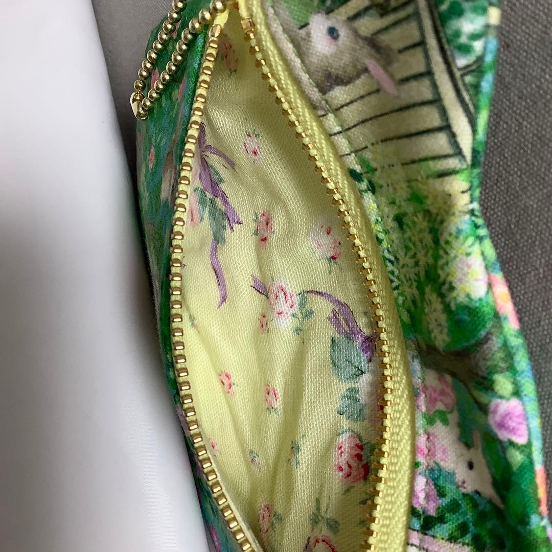 ユキエモン　yukiemon ハンドメイド　ファスナーポーチ　ポシェット　マルチ