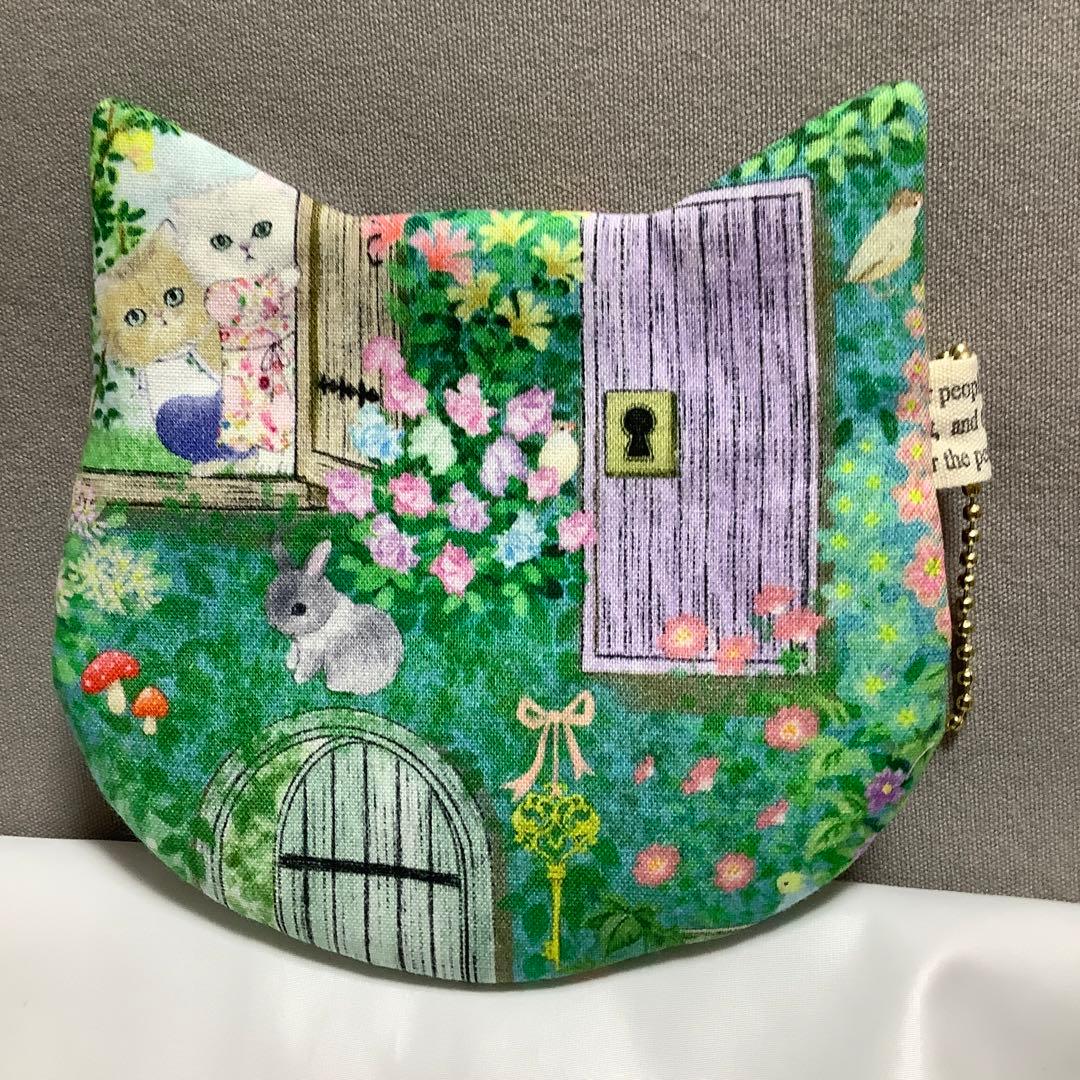 ユキエモン　yukiemon ハンドメイド　ファスナーポーチ　ポシェット　マルチ