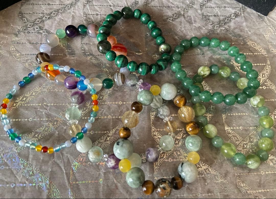 もりっと特盛⭐︎天然石ブレスレット詰め合わせ