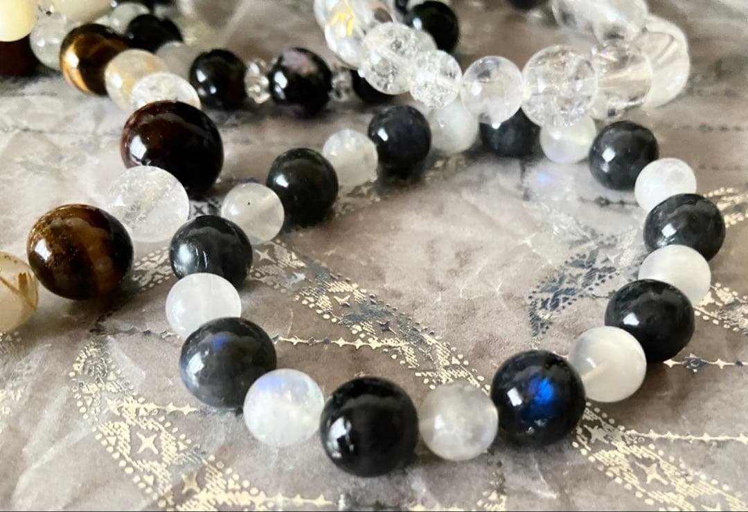 もりっと特盛⭐︎天然石ブレスレット詰め合わせ
