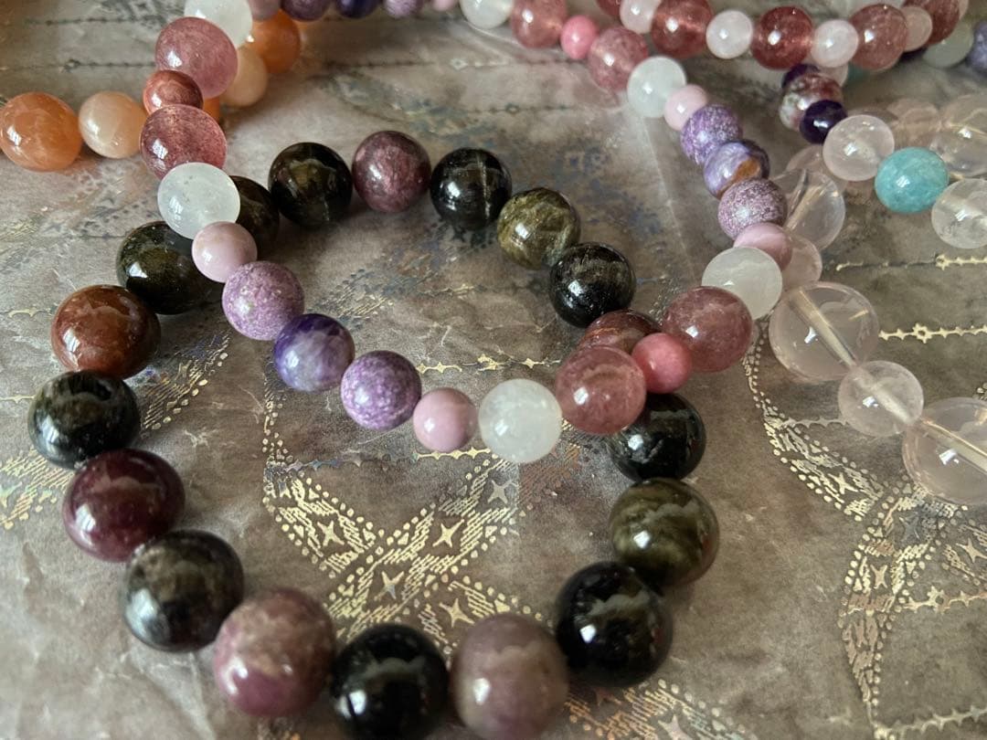 もりっと特盛⭐︎天然石ブレスレット詰め合わせ