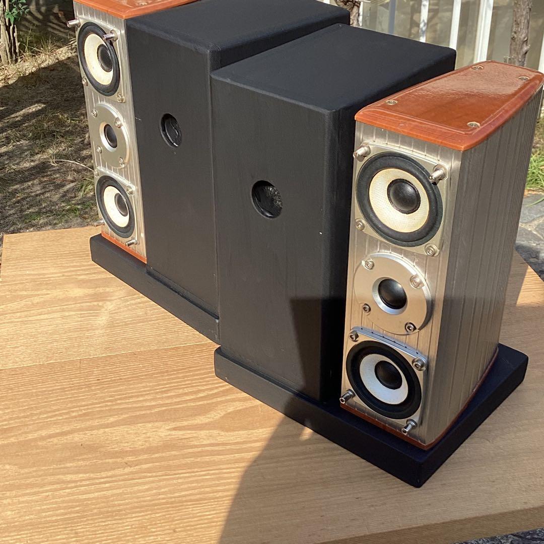 自作4.5㎝ツイン2way アネックスはただダブルバスレフのために