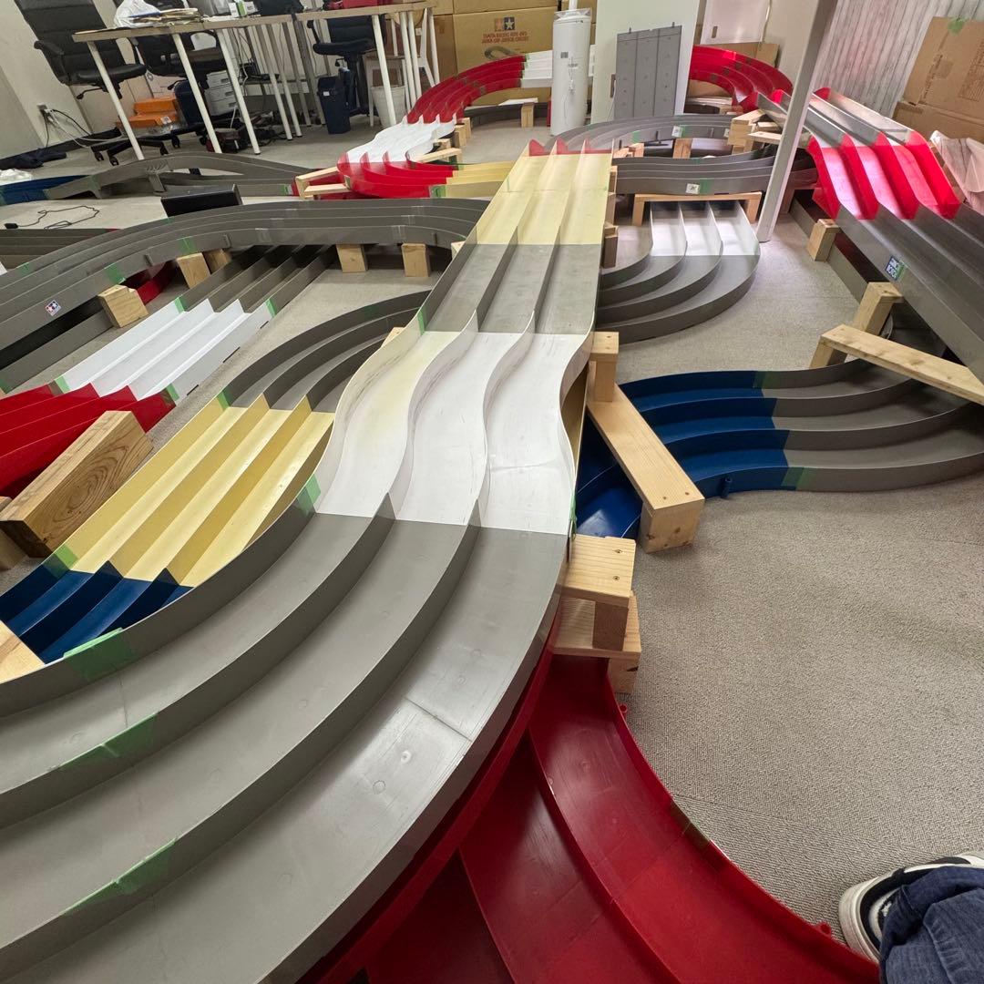 【やまめくん専用①】タミヤ　ミニ四駆コース　3レーン　立体コース