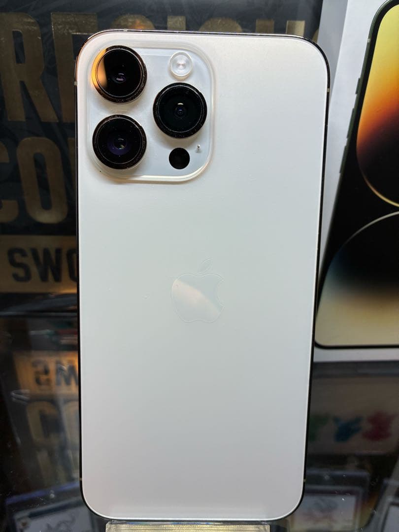 iPhone14 ProMAX 256GB ゴールド　SIMフリー　美品