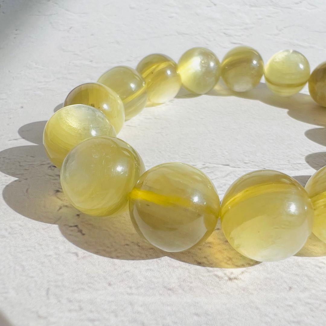 天然石　ゴールデンマイカ　ブレスレット(N-365)