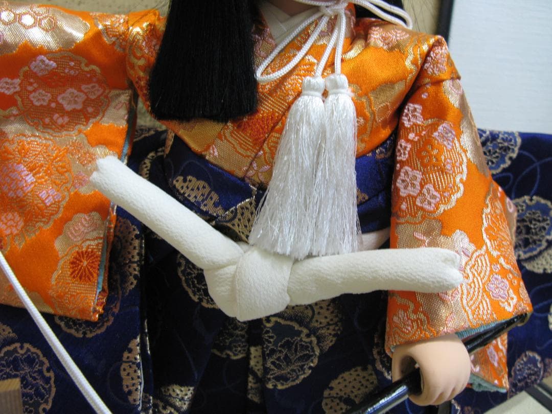 五月人形五月ケース ケース人形 太刀 武者人形 日本人形　好洋作