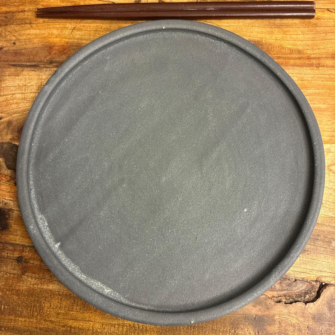 新品　陶器　陶芸作家　プレート皿3枚　346