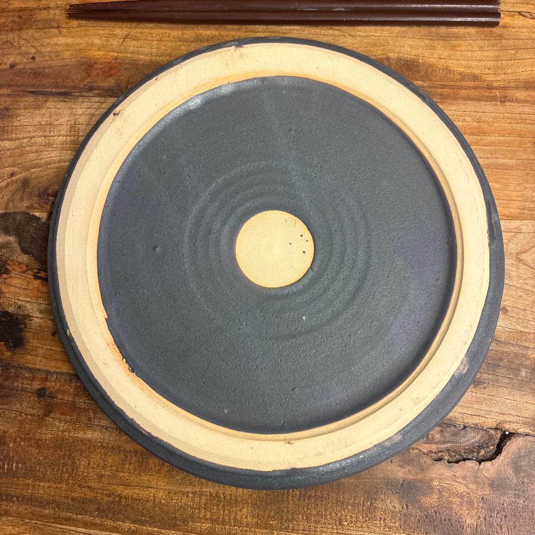 新品　陶器　陶芸作家　プレート皿3枚　346