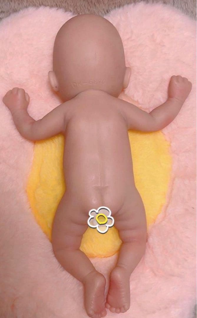 訳あり★新品★リボーンドールフルシリコン日本人顔ベビーちゃん男の子 28cm