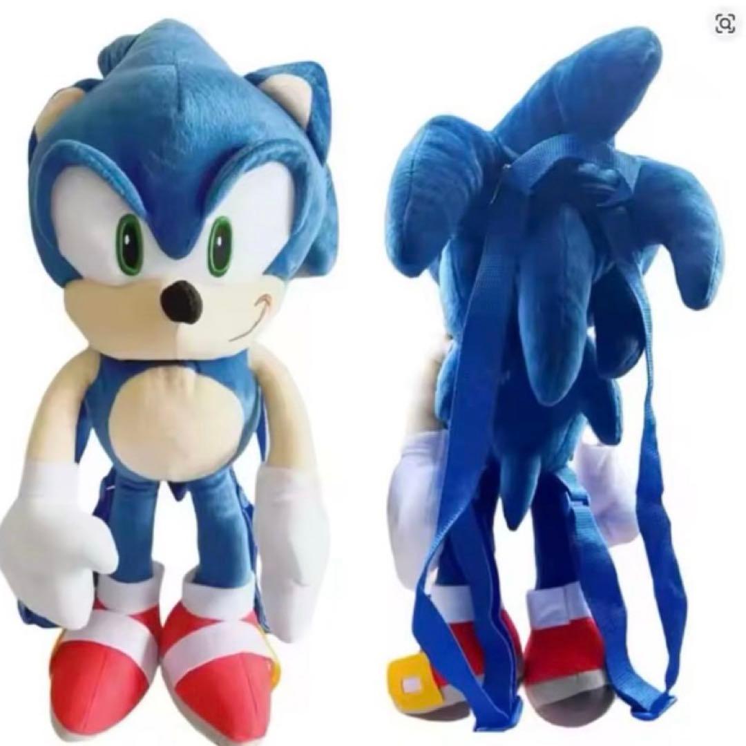 ぬいぐるみ Sonic Plush Backpack Y2K UK Street Style