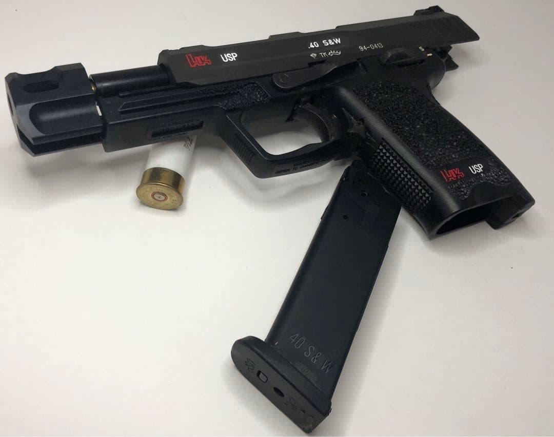 ⭐️タニオコバ⭐️H&K USP 40 S&W 40 Matchコンペセイター仕様墨