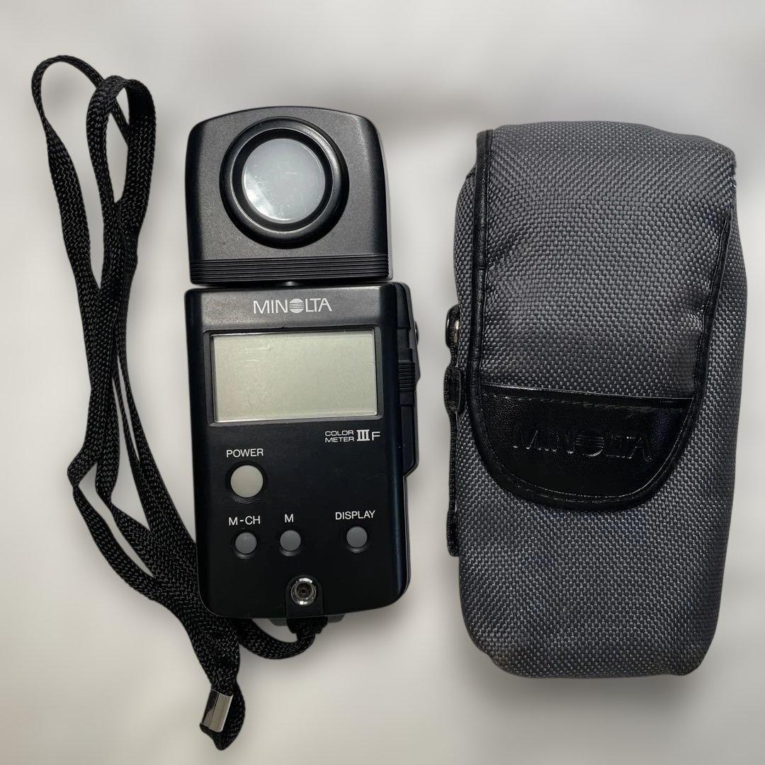 MINOLTA COLOR METER III F ケース付き