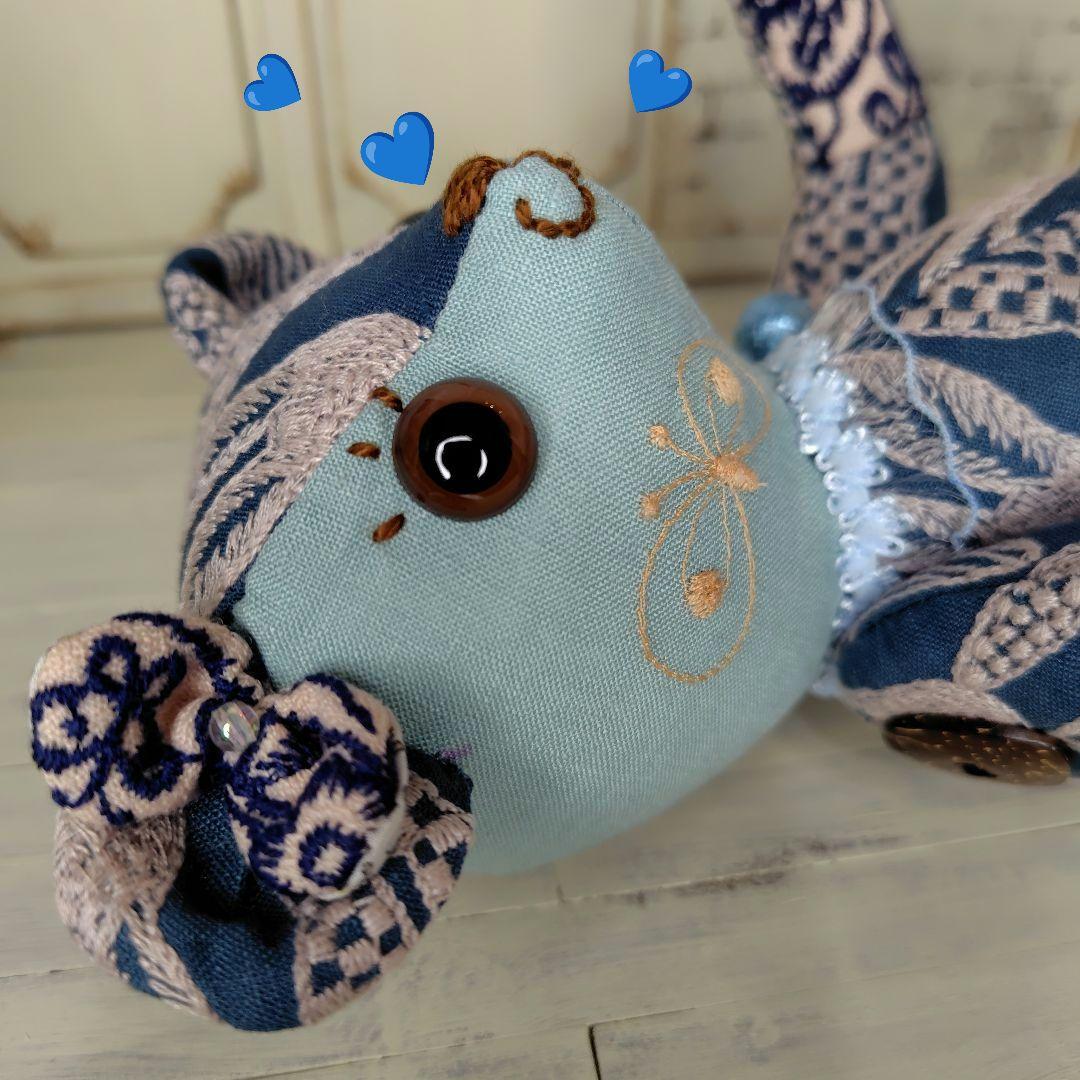 ミナペルホネン＊ハンドメイド＊ぬいぐるみ＊テディベア＊㊼