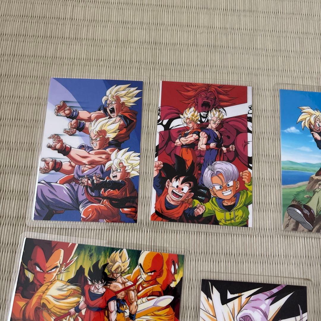 ドラゴンボール　劇場版　ラミネートカード　9枚&ケースホルダー