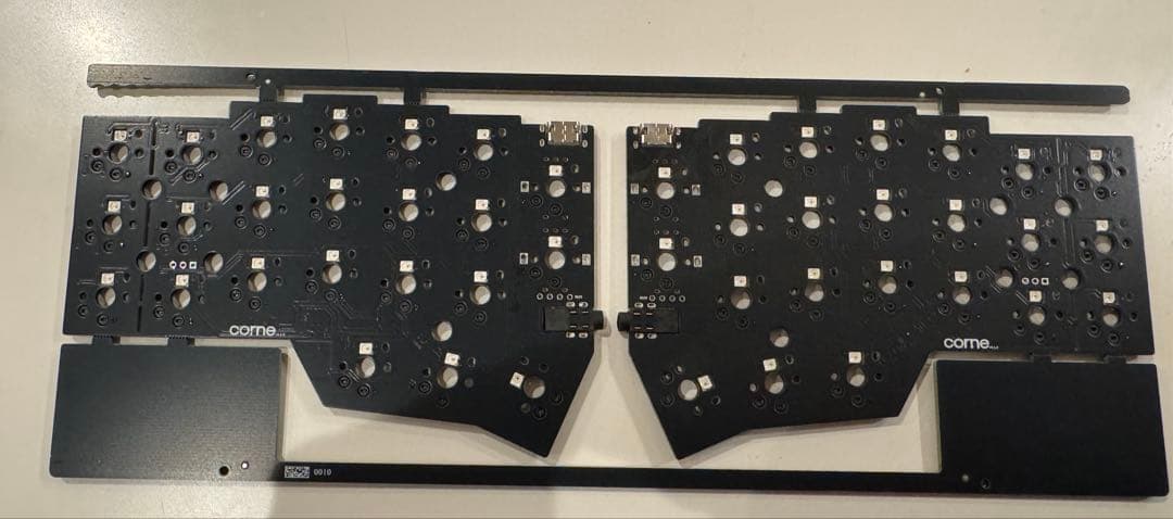 corne v4.1 chocolate ロープロファイル　動作確認済PCB基板