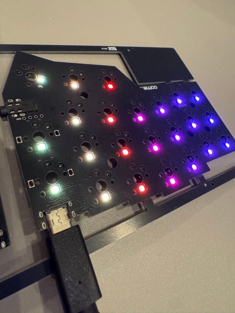 corne v4.1 chocolate ロープロファイル　動作確認済PCB基板