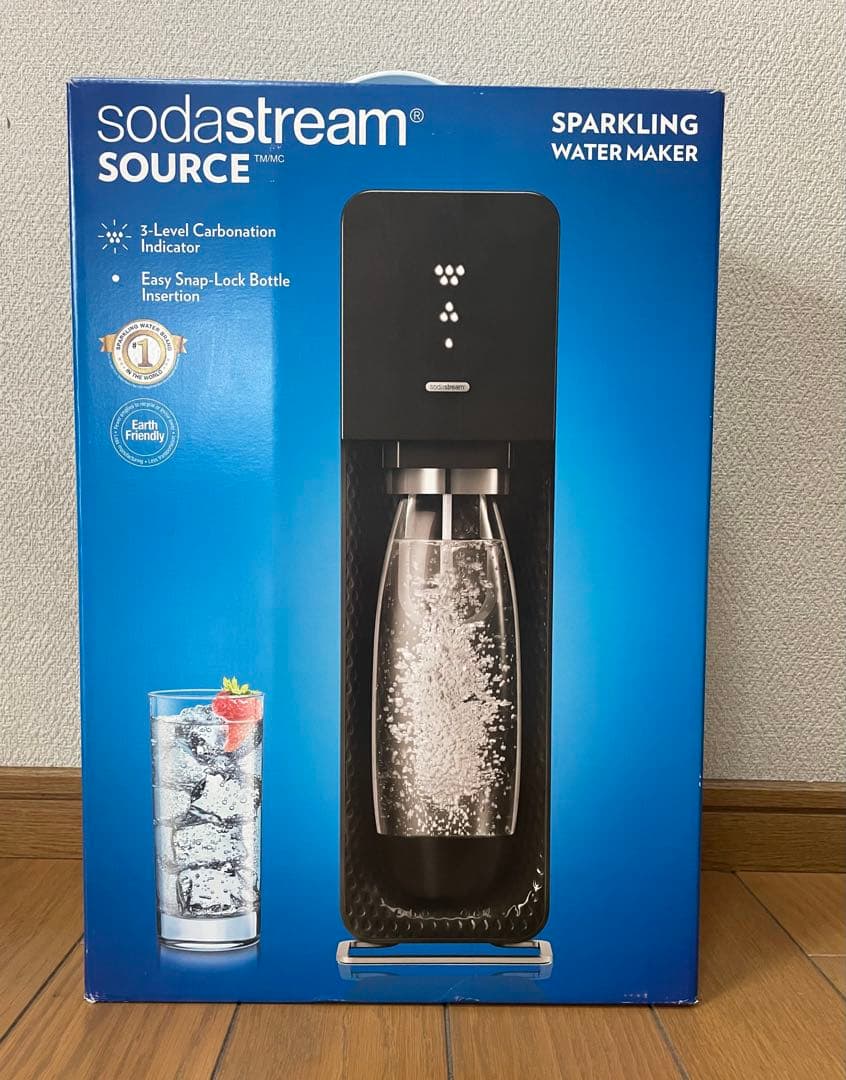 Sodastream ソーダストリーム ソースv3 ブラック