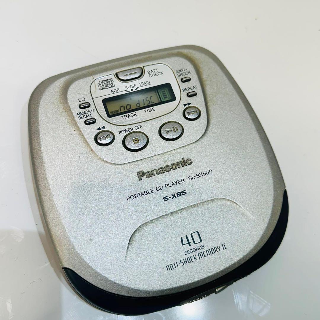 Panasonic ポータブルCDプレーヤー SL-SX500 動作品