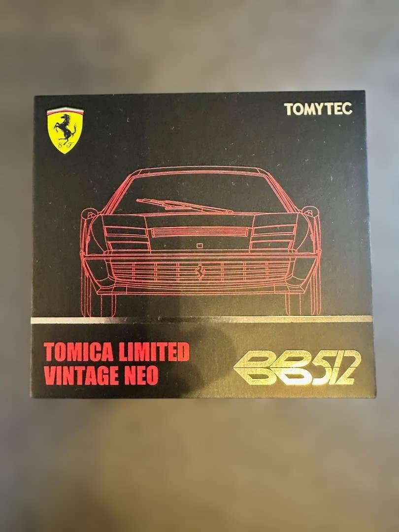 【未使用・トミカリミテッドヴィンテージネオ】フェラーリ 512 BB（赤/黒）