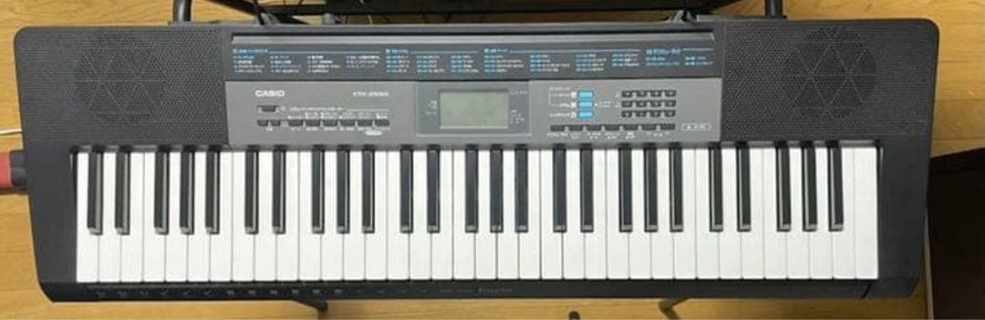 CASIO CTK-2550 61鍵キーボード