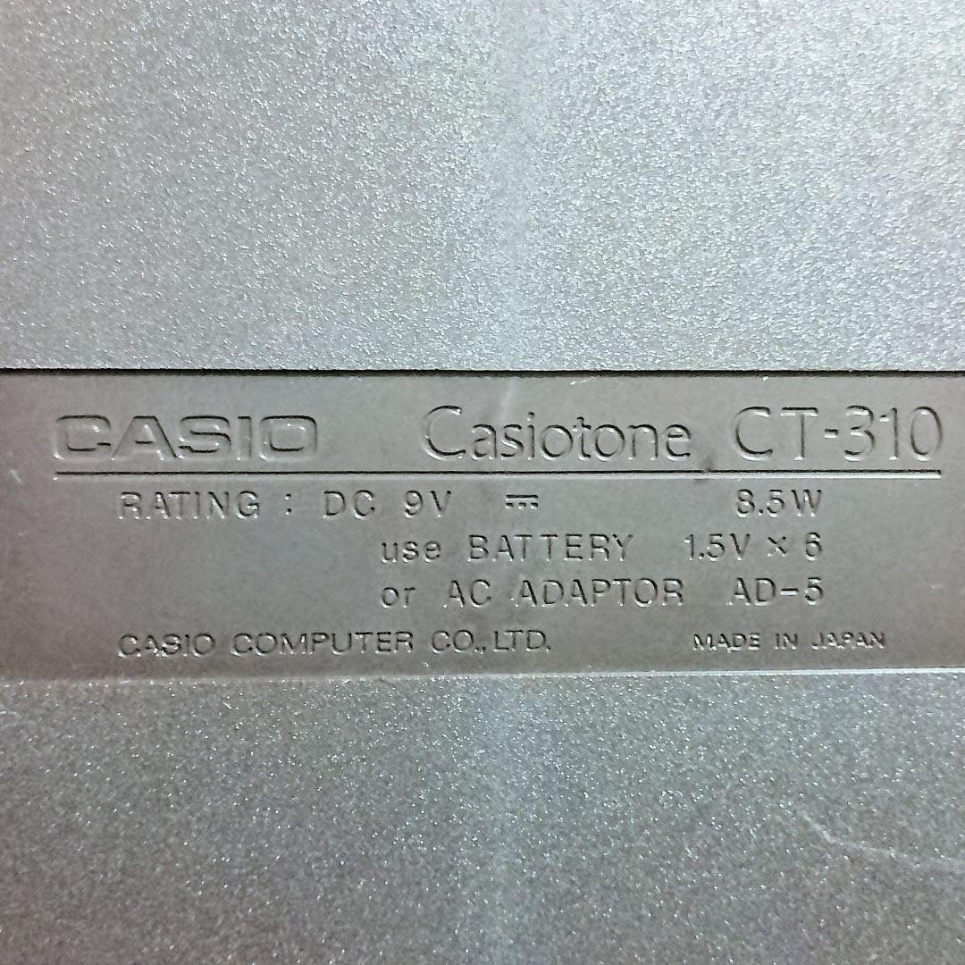 Casio　CT-310　Casiotone Keyboard　49鍵