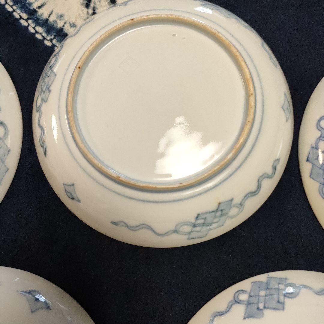 古伊万里　平皿　５枚組