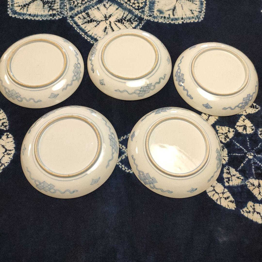 古伊万里　平皿　５枚組