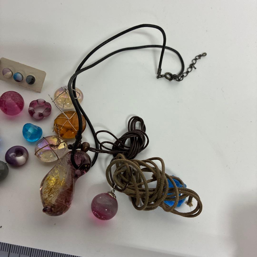 ◾️必見◾️ガラス　細工　ペンダント　大量まとめ　5