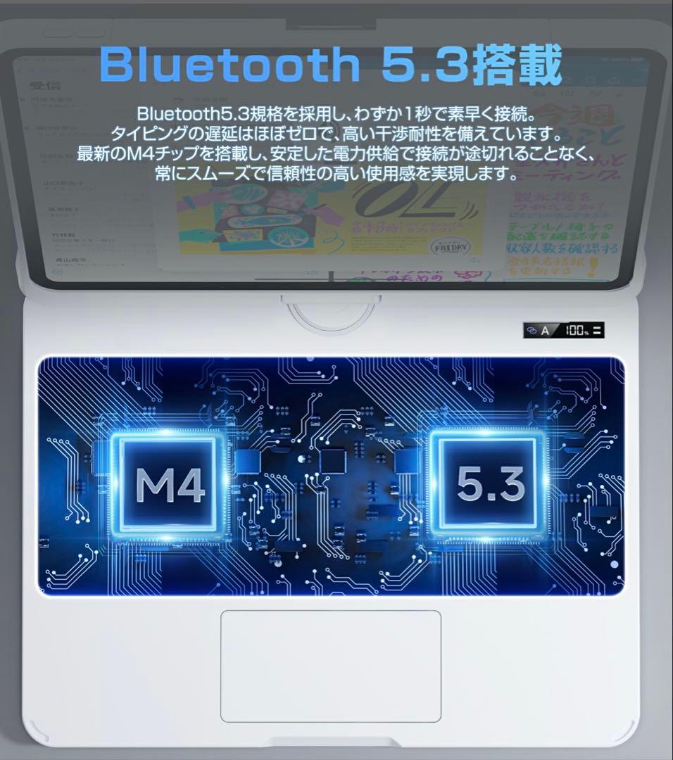iFacemall iPad キーボード　iPad Air4/Air5/Air6