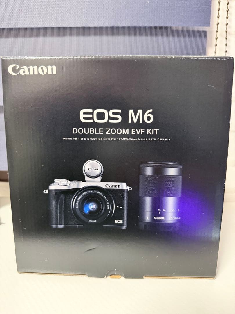 Canon EOS M6 ミラーレス一眼 ダブルズームEVFキット