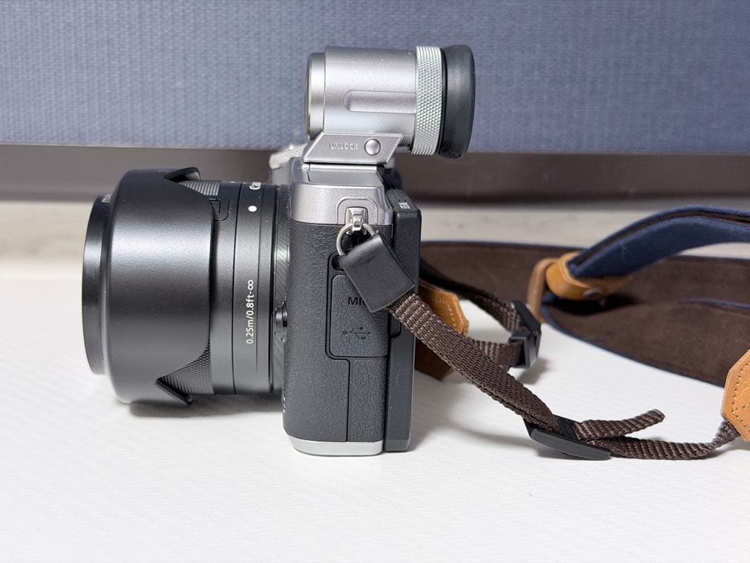 Canon EOS M6 ミラーレス一眼 ダブルズームEVFキット