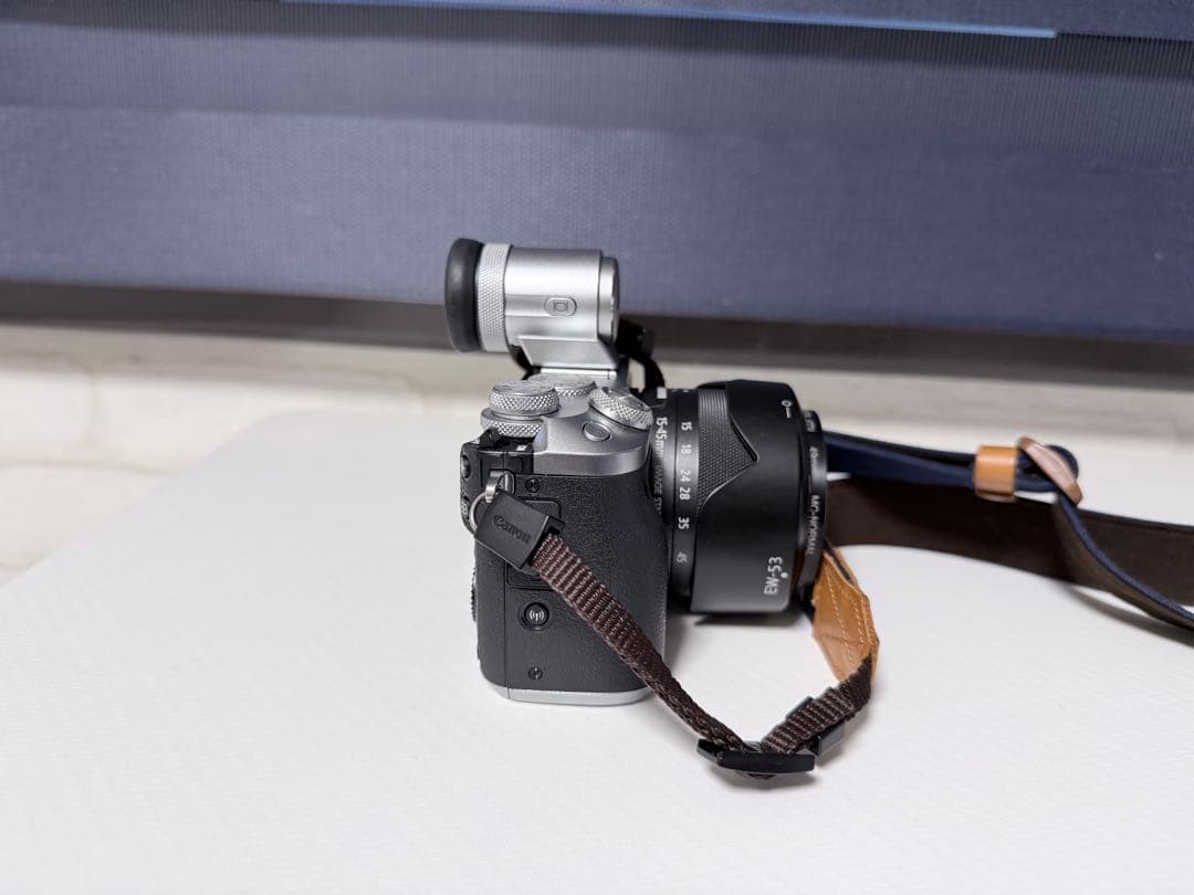Canon EOS M6 ミラーレス一眼 ダブルズームEVFキット