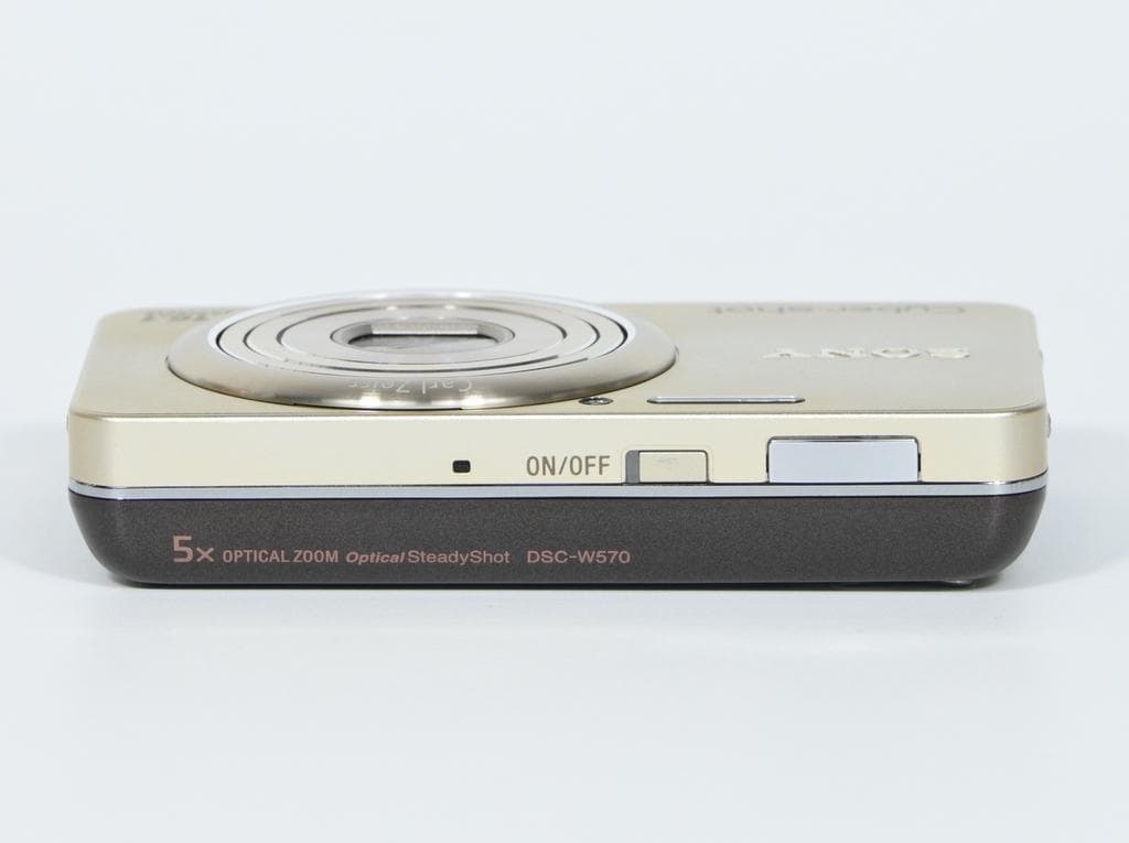【超美品】 ソニー　SONY Cyber-Shot DSC-W570 ゴールド
