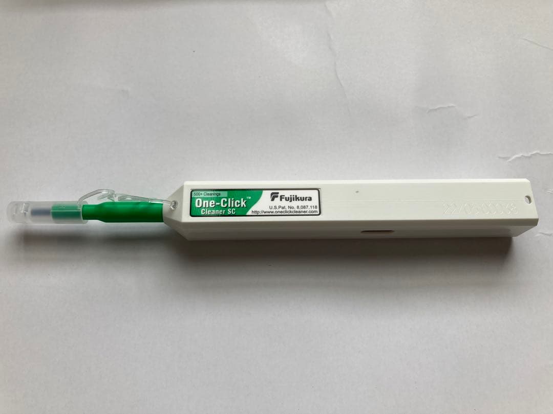 光ファイバー　コネクタクリーナー フジクラ　One-Click SC 1箱5本入