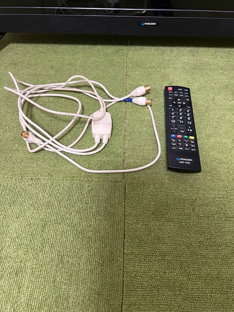 マクスゼン 2019年製 LED 液晶テレビ 40V型 Wチューナー搭載