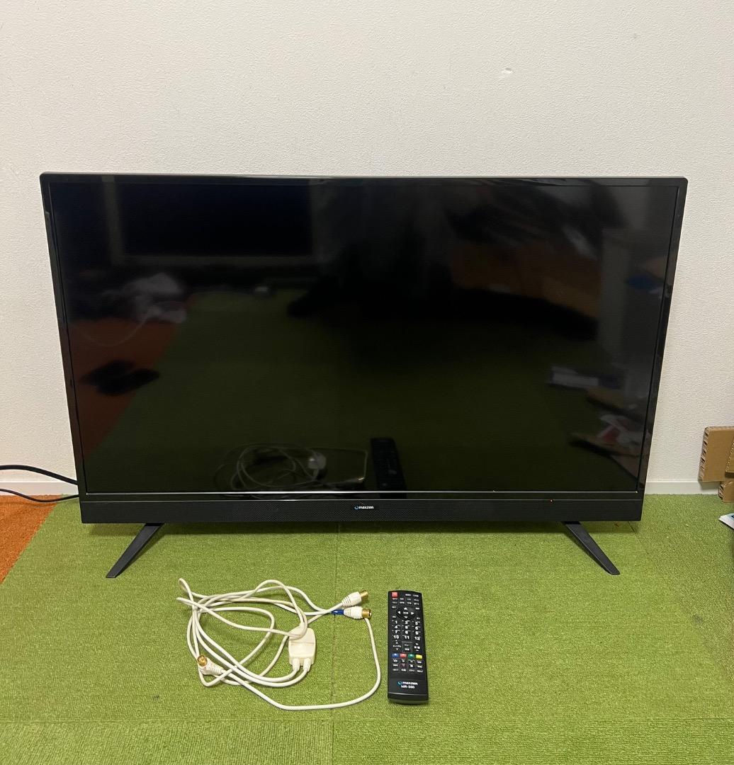 マクスゼン 2019年製 LED 液晶テレビ 40V型 Wチューナー搭載