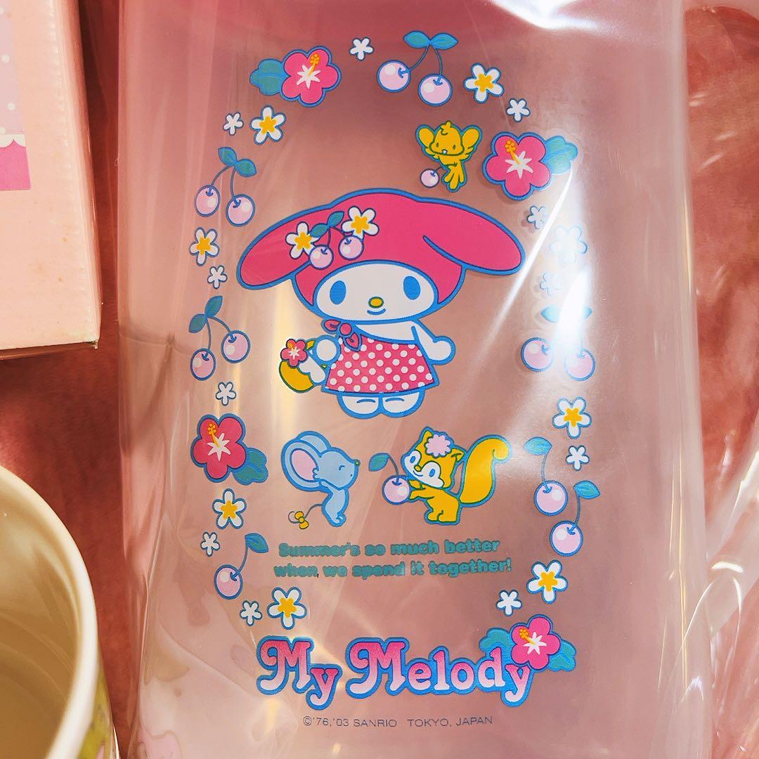 希少レア　マイメロディ　スタッキングマグ　ティーポット　2003 サンリオ