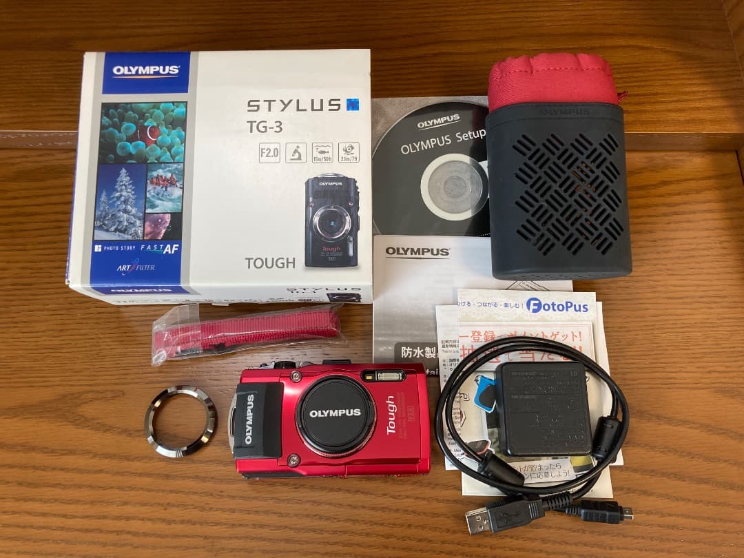 OLYMPUS STYLUS TG-3 Tough レッド