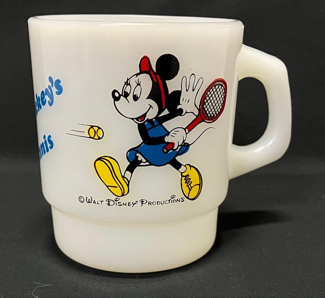 ファイヤーキング ミッキー&ミニー テニス ディズニー マグカップ コップ